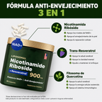 Suplemento NAD+ para energía y bienestar