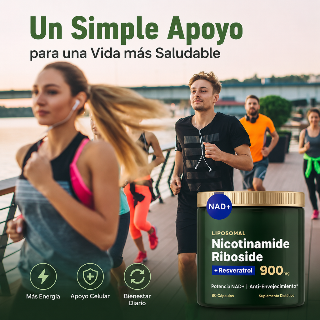 Suplemento NAD+ para energía y bienestar