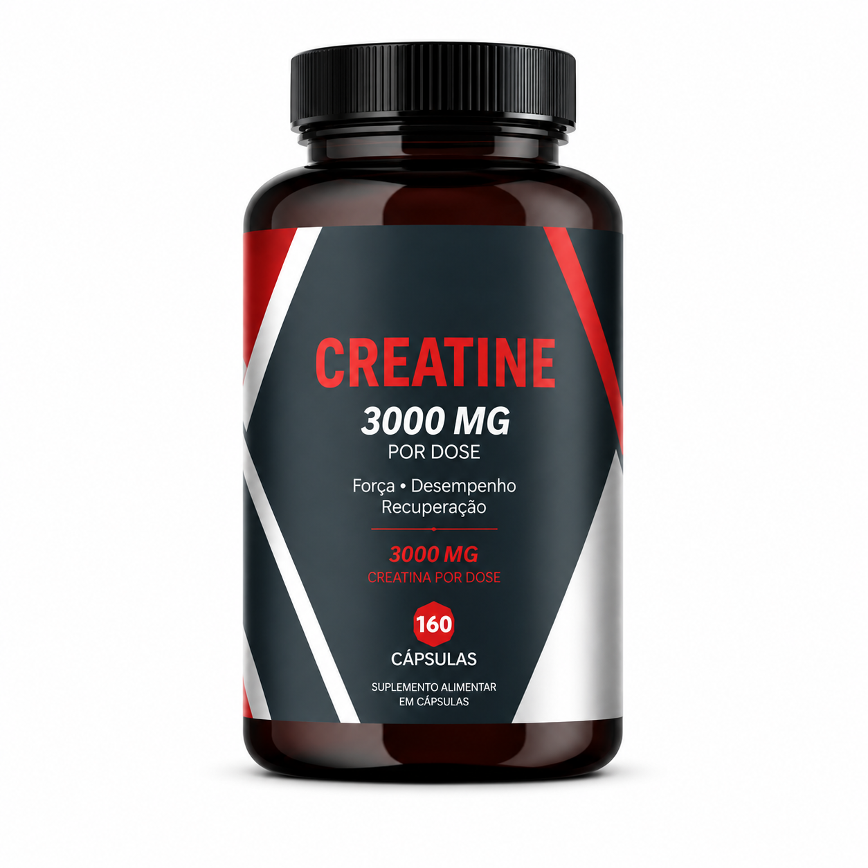 Creatina 3000MG 160 Cápsulas – Fuerza, Energía y Recuperación Muscular