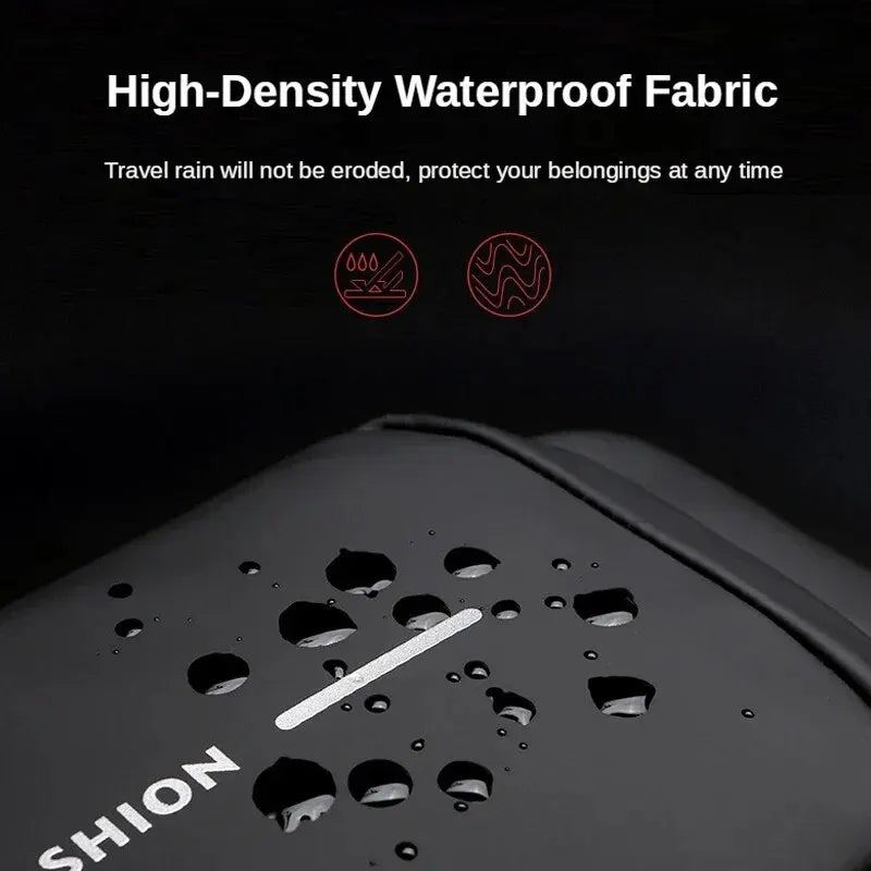 Mochila Antirrobo Impermeable con USB y Candado – Unisex para uso Diario